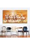 Seven Running White Horse Animals Home Decor Paintings On Canvas Posters And Prints Modern Wall - 3