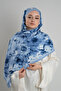 Baby Blue Zera Shawl Collection Italian Stitched Miracle Fabric Floral Patterned 202133_11 - 2