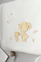 10 Piece 100% Cotton Ribbed Baby Hospital Discharge Set with Moon and Teddy Bear Pattern - Boxed - 3