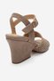 Hervon Mink Suede Women's Wedge Heeled Shoes - 5