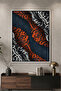 Dynamic Wavy Islamic Wall Art | Framed Canvas Print | Arabic Calligraphy Decor for Living Room, Bedroom, Office & Gift