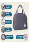 Insulated Picnic Bag Minimalist Insulated Lunch Baglunch Bag Waterproof Hot Lunch Cooler, 3~5h To Keep Fresh - 3
