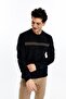 Ar-Ma Men's Crew Neck Sweatshirt Basic Without Print Without Pockets Knitted Fabric Regular Fit 65% Cotton 35% Poly - 3