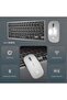 Octo Type & Scroll Rechargeable Wireless Keyboard and Mouse Combo with 2.4GHz USB & Bluetooth Dual Mode, 78 Keys English/Arabic Layout - TR-KB523 - 2