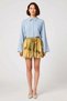 Women's Mini Skirt Ethnic Pattern Balloon Cut Chiffon Woven Casual Comfortable Daily Wear Modern Stylish Elegant - 4