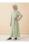 Stone Detailed Belted Children's Robe - 3