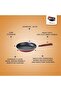 by Bajaj Electricals Selec+ J Class | 26 cm Non Stick Induction Fry Pan | 3 mm | with Lid | Maroon - 3
