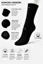 95% Cotton Men's Long Ribbed Plain Tennis Socks Premium Quality Seamless 6 Pairs Combed Cotton Socks with Elastic Midsole - 2