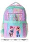 Wow Gerenation Girl's Be You Printed Green - Purple Primary School Backpack - Four Compartments - W6085 - 6