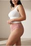 New Season Premium Large Size Lace Detailed Laser Tulle Detailed Stylish Brazilian Panties 3-Pack - 4