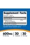 Ashwagandha Root Extract Herbal Supplement 600mg, 30 Capsules - Vegetarian, GMO-Free, Gluten Free - 2