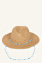 D9469Axbn126 Brown Women's Straw Hat
