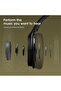 Wireless Bluetooth Over-Ear Headphones with 3 EQ Modes, 70 Hrs Play Time, HiFi Stereo, Mic (Black) - 4