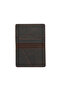 Card Holder Men's Wallet Genuine Leather Card Holder Slim Design Wallet – Brown Orion - 5