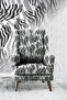 Zebra 01 Digital Printed Upholstery Sofa Fabric, Good Quality, Resistant to Stretching and Fading