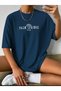 Women / Girls Palm Springs U.S.A Printed Oversize Casual T-Shirt Boyfriend - 2