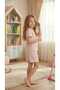 Girls' Summer T-Shirt Shorts Set Cotton Butterfly Print Casual Comfortable Two-Piece Set 2-3-4-5-6-7-8-9 Years Old - 3