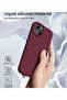 Silicone Case for iPhone 14 6.1" Hypoallergenic Comfortable Grip Enhanced Protection | WIDGETS MATRIX - 4