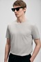 111020323 Fınto Modern Graphic Men's T-Shirt T-Shirt Men's T-Shirt Stone - 5