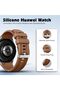 Silicone Watch Band for Huawei GT6 / GT6 Pro 46mm, Comfortable, Skin-Friendly Quick Release Wristband (Brown) - 2