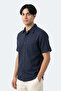 Kirtida Men's Indigo Shirt - 4