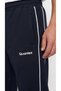 Men's Navy Blue Color Comfortable Fit Double Piping Flat Leg Pocket Zippered Tracksuit - 6