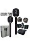 Interview 3-in-1 Dual Wireless Microphone System – Professional Lavalier Mic Kit - 4