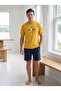 Mooda Men's 100% Cotton Stylish and Comfortable Short Sleeve Pajama Set - Regular Fit