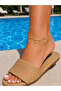 Sky Sparkle Moon and Star Detailed Gold Stylish Luxury Anklet - 3