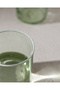 Pierretta-Colourful Set of 4 Water Glasses - Soft Green - 380 ml - 4