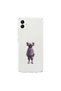 Samsung Galaxy A04 Compatible No Face 4 Design Transparent Case
