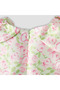 Round Neck Sleeveless A-line Dress with Floral Print - 4
