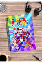 The Amazing Digital Circus Anime Spiral Notebook A5 (50 Sheets)