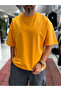 Orange Two Thread Basic Oversize T-Shirt Res-003 - 2