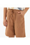 Drawstring Waist Shorts with Pockets - 4
