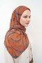 Monare Scarf Belt Orange 90X90 - 3