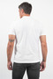 White Polo Collar Pique Short Sleeve Slim Fit Cotton T-Shirt 1011260170 - 5