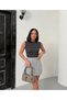 Women's Polka Dot Crew Neck Sleeveless Body Zero Sleeve Body Slim Body - 3