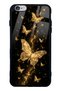 iPhone 6 Plus Yellow Galaxy Butterfly Design Glossy Phone Case