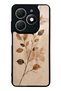 Tecno Spark 20 Autumn Minimal Leaf Design Glossy Phone Case