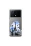 Poco X6 Pro Compatible Paris 2 Design Transparent Case