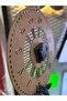 Modern Roman and Latin Numeral Wooden Wall Clock 30X30 cm Decorative Clock - 8