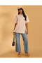 Women Pink Oversized Shirt Blouse - 5