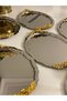 STAINLESS STEEL 6 ITEMS OVAL HANDLED SERVICE AND PRESENTATION TRAY - 3