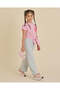 Girls Blue Wide Leg Jeans - 5