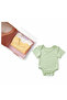 Organic Bamboo Spandex Bodysuit Light - Mint - 3 Pcs - 3