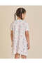 Girls White Bow Print Nightdress - 3