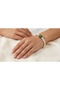 Emerald Serenity Pearl Bracelet – Elegant Freshwater Pearls with Natural Gemstone Accent - 3