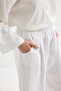 Pleated Pocketed Linen Trousers Camel - 5
