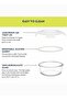 Klip-N-Store Round Glass Storage Container With Air Tight Lid Food Storage Container Microwave Safe Container 1.5 Ltr - 4